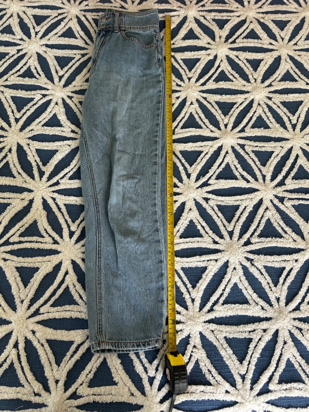 Ultra high waist ankle jeans - Picture 4 of 10